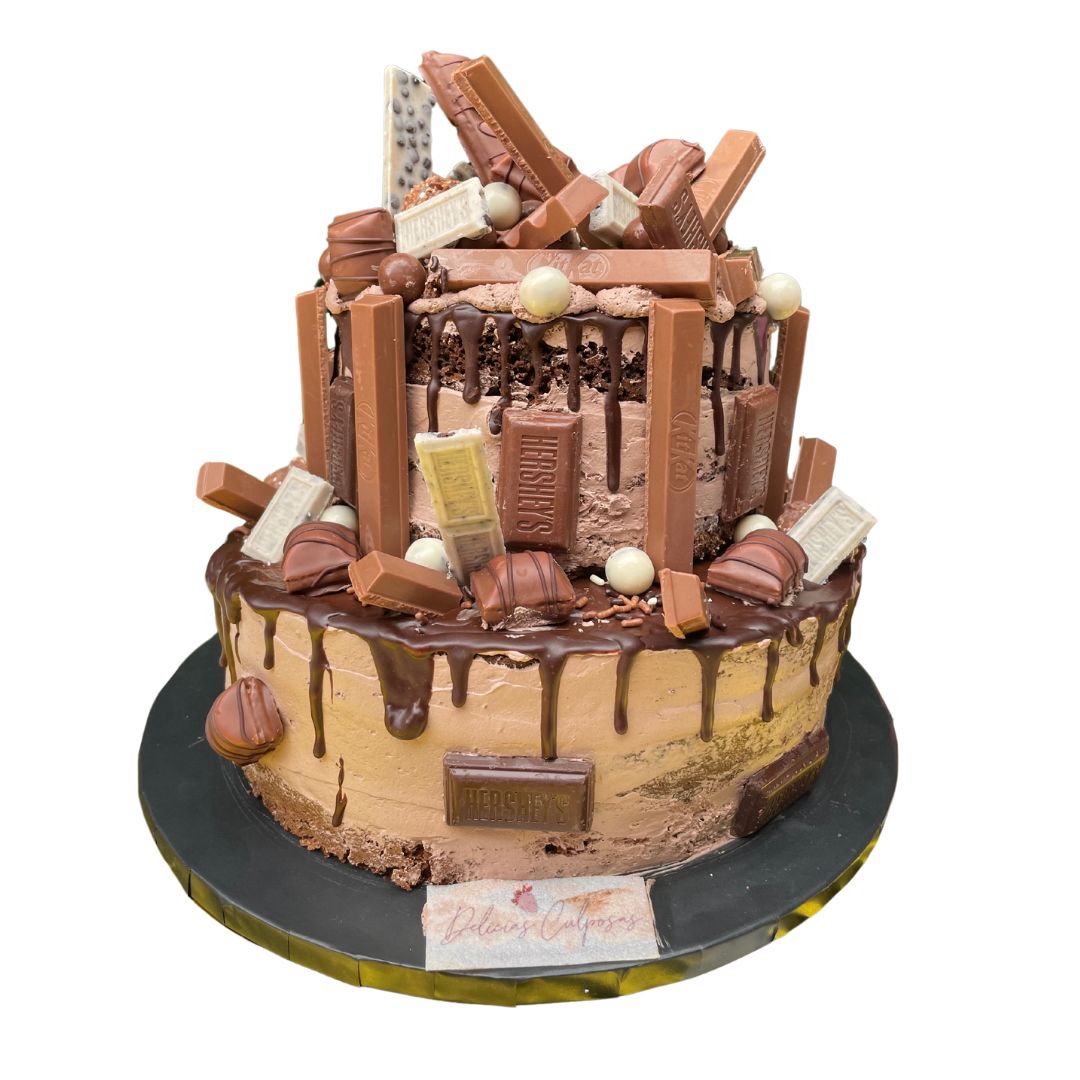 Pastel mucho chocolate