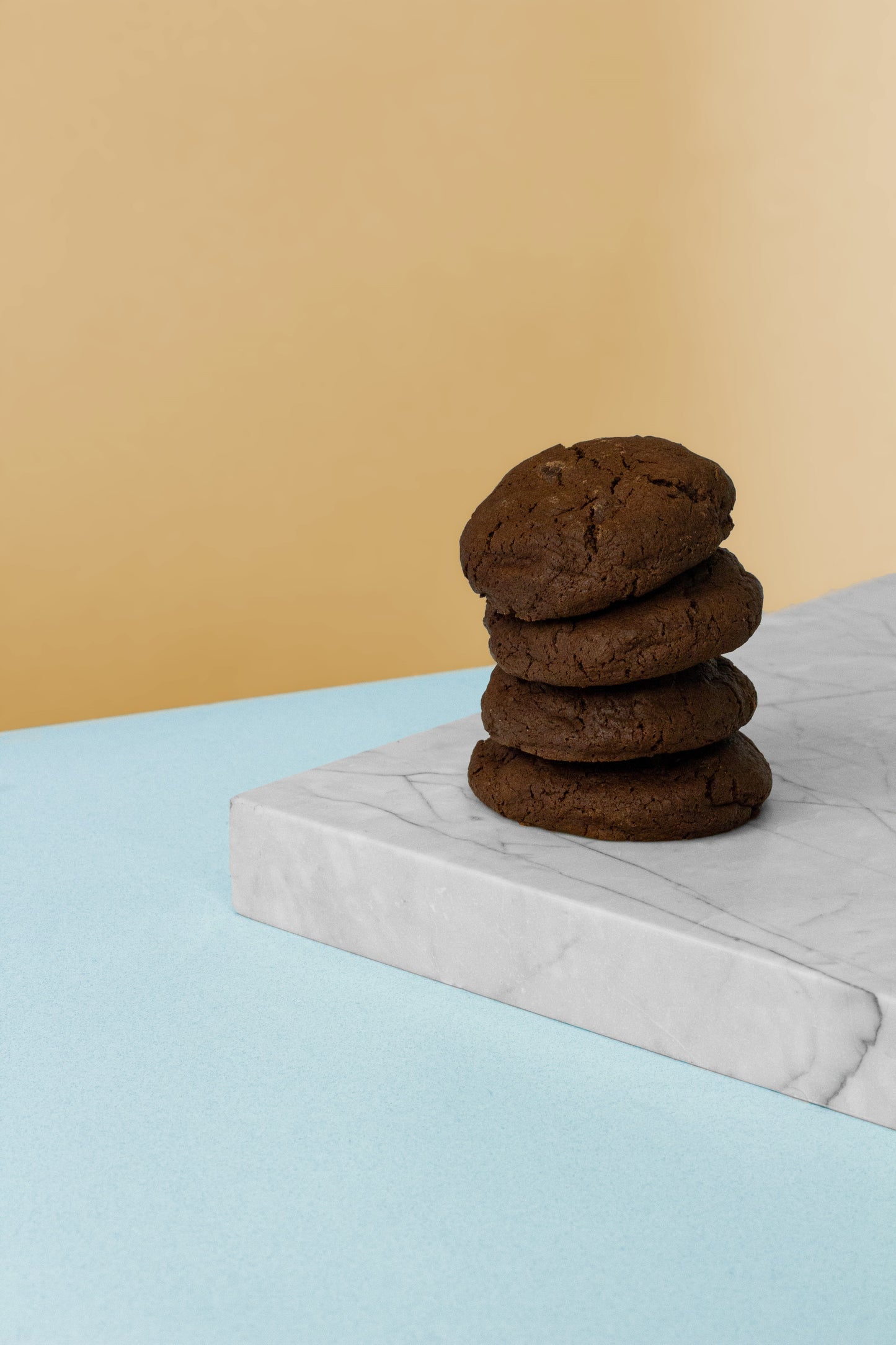 Galleta de triple chocolate